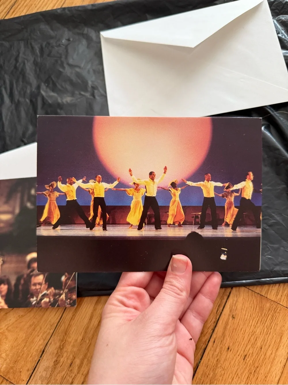 Set of 2 Vintage Great Performances Notecards with envelopes